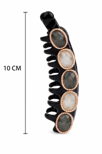 Korean Elegant Rhinestone Hair Clip for Women – Fashion Banana Hair Claw