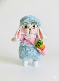 Handmade Crochet Cute-Sugar Bunny