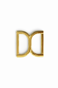Double D Metal Buckle – Gold Plated