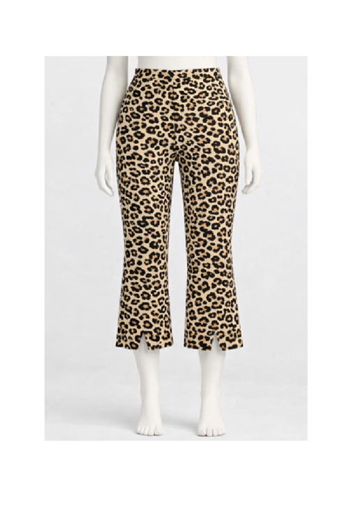 Front Slit Kick Flare Pants