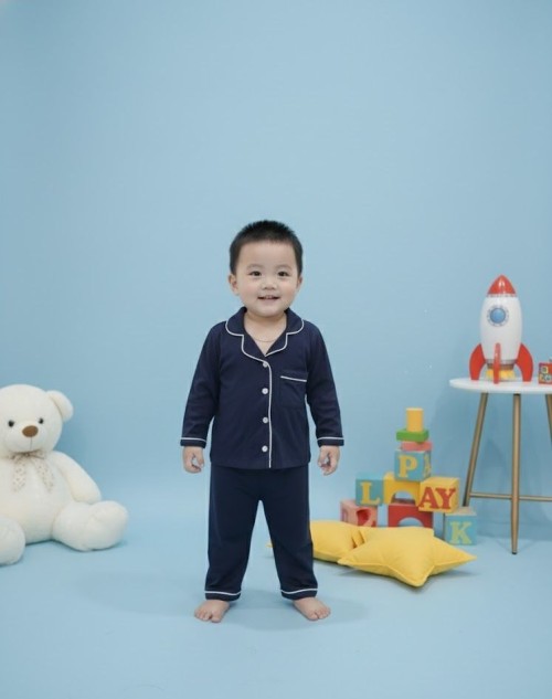 Long-Sleeve Kids Pajama Set